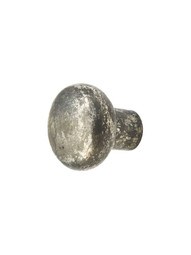 Artifex Cabinet Knob - 1 3/8 inch Diameter in Dark Pewter.